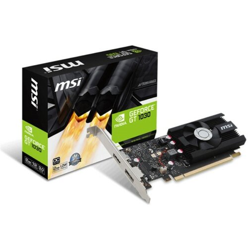 MSI nVidia GeForce GT 1030 2GB 64bit GT 1030 2G LP OC grafička kartica Slike