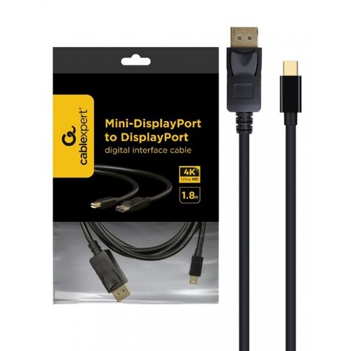 Gembird CCP-mDP2-6 Mini DisplayPort to DisplayPort digital interface cable, 1.8 m Slike