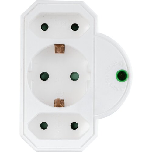 REV Steckdosenadapter 3-fach mit Überspannungsschutz, weiß Cijene