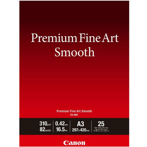 Canon Foto papir Matte FA-SM1, A3, 25 listov, 300 gramov Slike