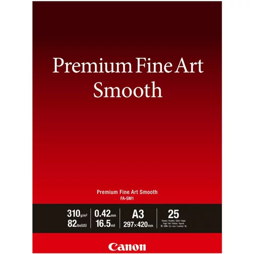 Canon Foto papir Matte FA-SM1, A3, 25 listov, 300 gramov