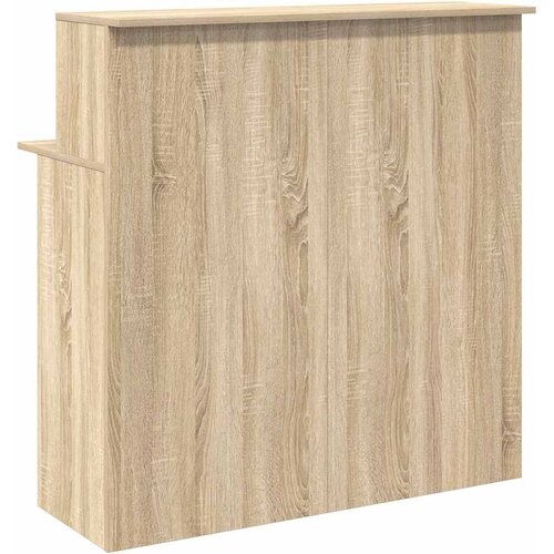  Recepcijski stol Sonoma hrast 100x50x103,5 cm Konstruirano drvo Slike
