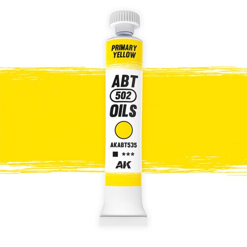 AK Interactive primary yellow 20ml - top line artist acrylic AKABT535 Cene