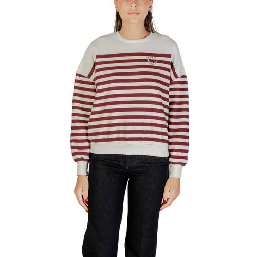 Only ONLADELE L/S O-NECK STRIPE SWT 15358792 Crvena Slike