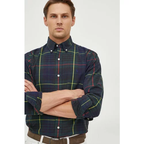 Polo Ralph Lauren Pamučna košulja za muškarce, regular, s button-down ovratnikom