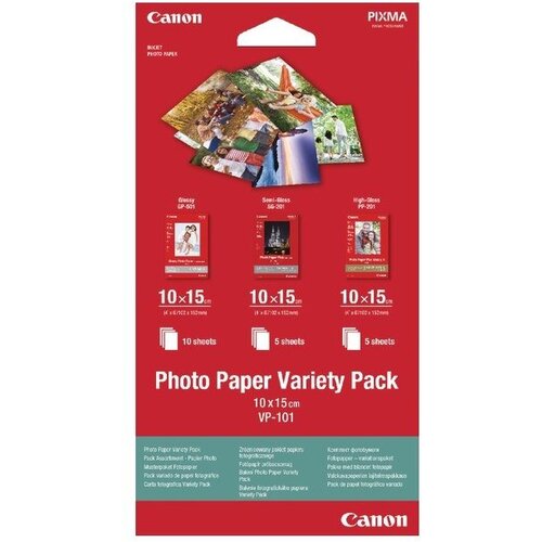 Canon Foto papir Variety Pack VP-101 10x15cm 20Sh Slike