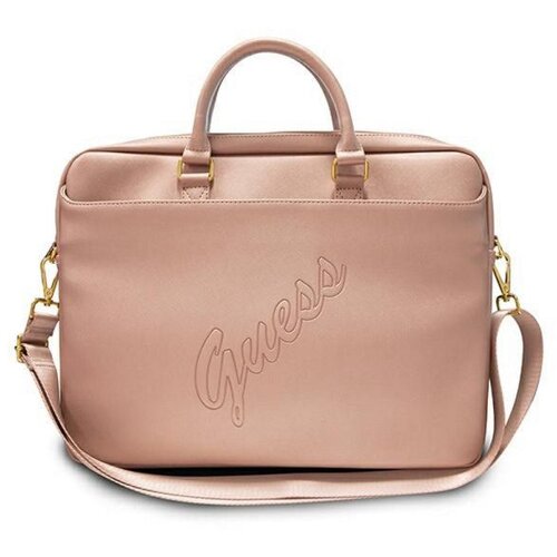 Guess TORBA GUCB15PUSASPI 16 PINK PINK SAFFIANO SKRIPTA ZA PRENOSNIK, (21922246) Cene