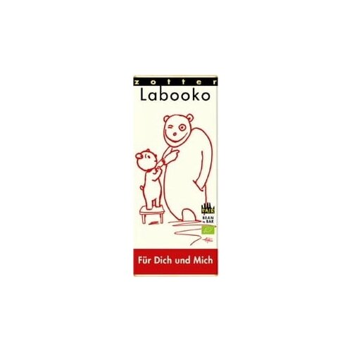 Zotter Schokoladen Bio Labooko &amp;quot;F&amp;uuml;r Dich und Mich&amp;quot; Slike