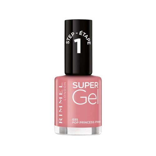 Rimmel London lak za nohte - Super Gel Nail Polish - 35 Pop Princess Pink Cene