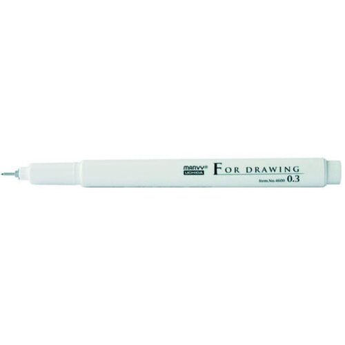 MARVY UCHIDA Flomaster Uchida, za tehničko crtanje 0.3 mm, crni 4600-03 Slike