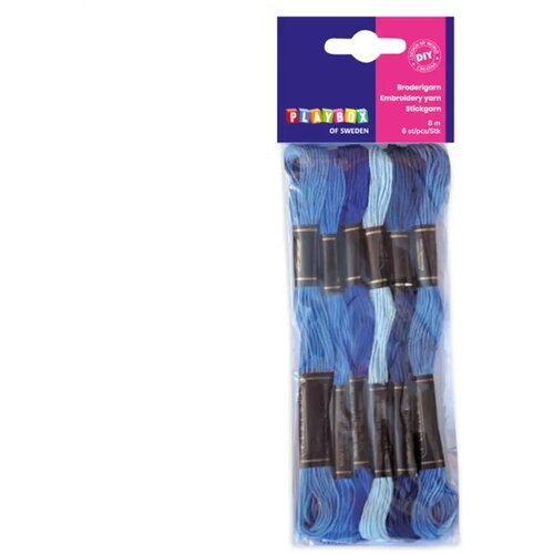 Playbox Set konca za vezenje, 6 komada, plava Cijene