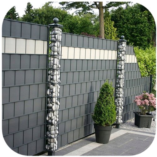  UV Protection Fence Tape 20 Clips Gray 450 g/m&amp;sup2; 19x35m Slike