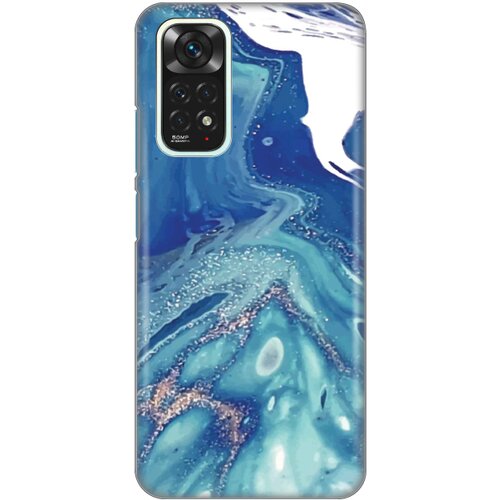 Telempire Torbica Silikonska Print za Xiaomi Redmi Note 11/Note 11s Blue Marble Slike