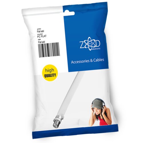 Zed Electronic Antenski flat kabel sa F-konektorima - FC FLAT Cijene