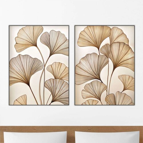 Wallity slika Mdf-00126, 40x60 cm, 2 dela Cene