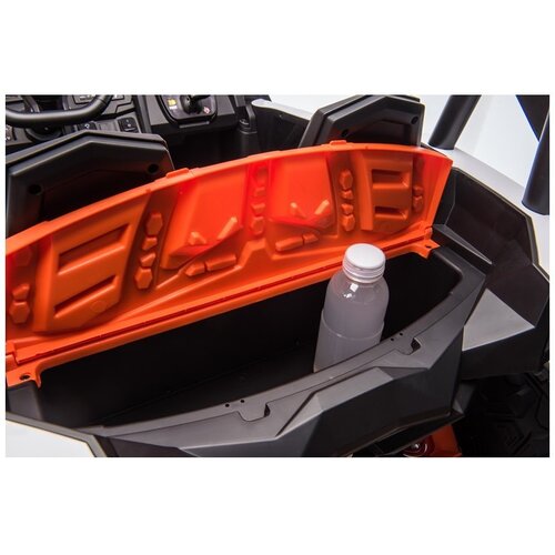 Lean Toys Otro&amp;scaron;ki avto akumulator Buggy UTV-MX 24V 4X4 bela lea Slike