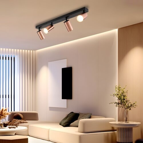 Immax NEO 08303L - Stropna spot svetiljka PUNTO 4xGU10/9W/230V u roze-zlatnoj boji Slike