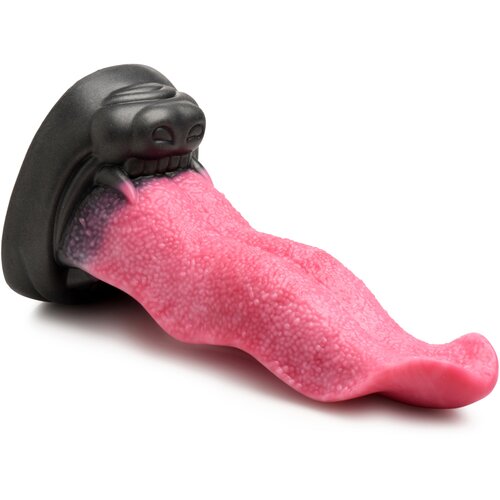Creature Cocks Wolf&amp;#039;s Lick Wolf Maw Silicone Dildo Pink Slike