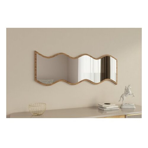 Hanah home ogledalo safi white walnut Slike