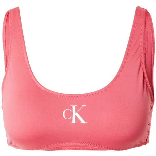 Calvin Klein Swimwear Bikini gornji dio roza / bijela