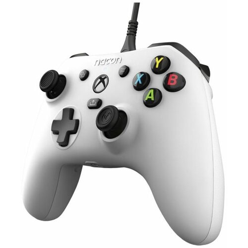 Nacon gamepad evol-x wired controller - white Cene