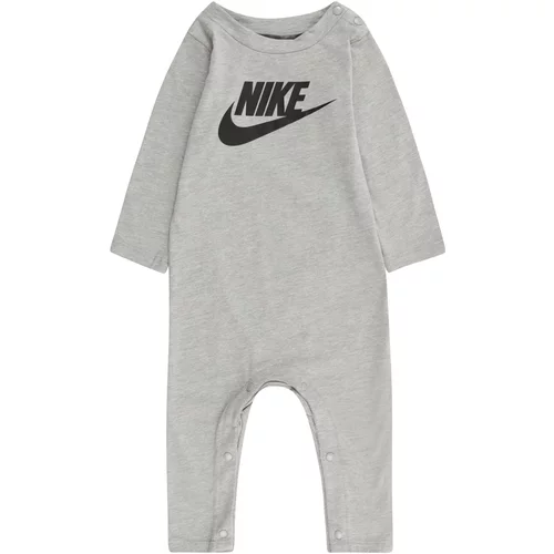 Nike Sportswear Pajac/bodi svetlo siva / črna