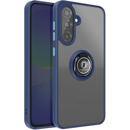 AVIZAR Etui za Galaxy A37 s prstanastim stojalom in magnetno pritrditvijo, Modra, (5000273956) Cene