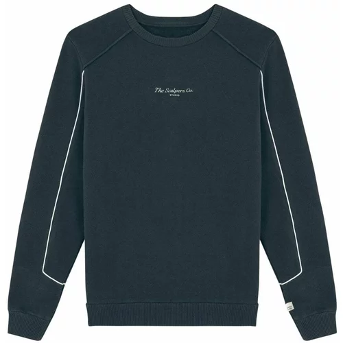 Scalpers Sweater majica 'Welt' zelena / bijela
