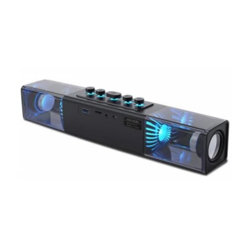 Microlab MS213C bluetooth speaker soundbar 2x15W, USB, SD, AUX, LED/black Cene