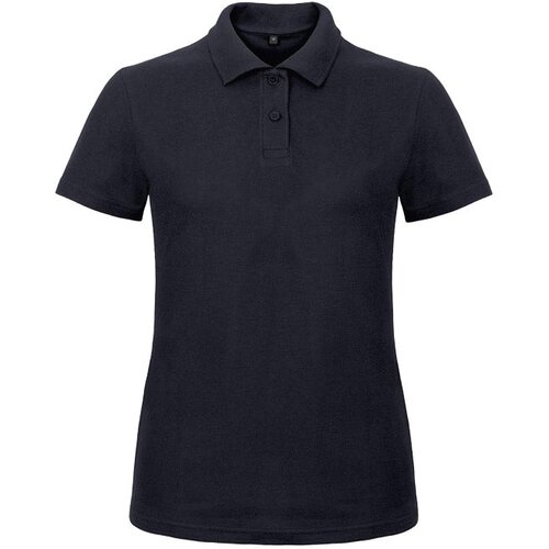  MAJICA KRATKI ROKAVI POLO B&amp;amp;C ID.001/ŽENSKA 180G TEMNO MODRA 2XL Slike