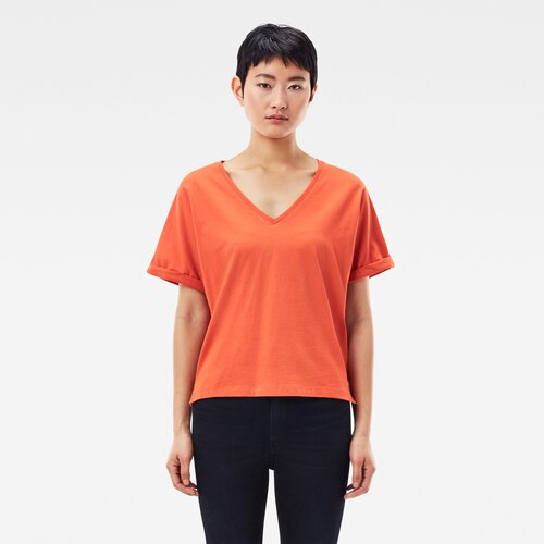 G-star T-shirt - Joosa v-neck tee orange Cene