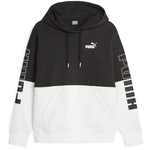 Puma Sportska sweater majica crna