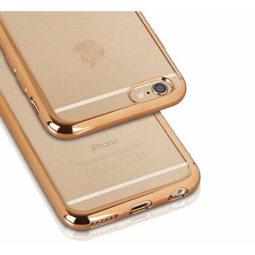 Nillkin Silikonski ovitek z okvirjem za Iphone 5, 5S, 5SE - zlat