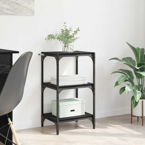 vidaXL Ormarić za knjige Crni hrast 40 x 33 x 71 cm Konstruirano drvo Cijene