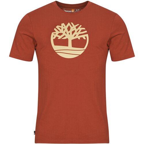 Timberland Majice s kratkimi rokavi KENNEBEC RIVER TREE LOGO SHORT SLEEVE TEE Rdeča Slike