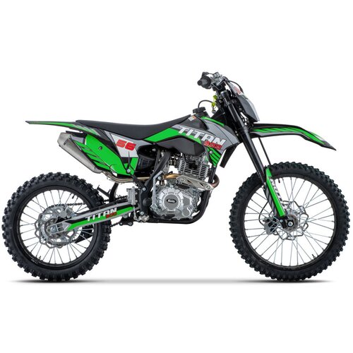 Cross motor na benzin TITAN 300cc - zelen Slike