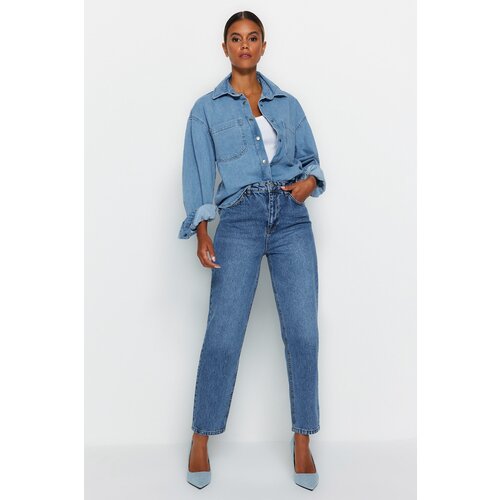 Trendyol Jeans - Blue - Mom Cijene