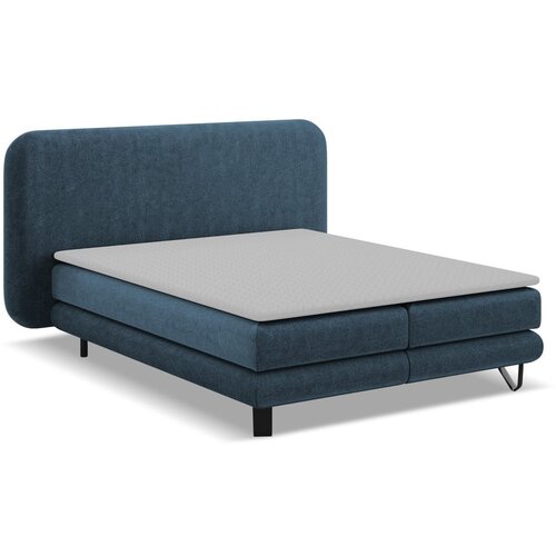 Makamii Modra boxspring postelja 140x200 cm Ilima – Cene