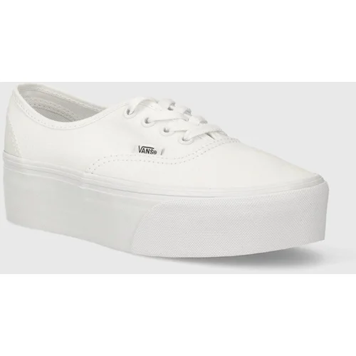 Vans Teniske Authentic Stackform ženske, bela barva, VN0A5KXXBPC1