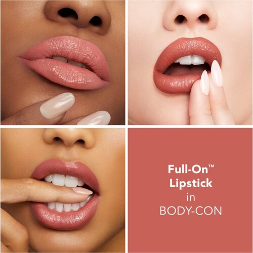 Buxom FULL-ON&amp;trade; SATIN LIPSTICK kremasta &amp;scaron;minka z učinkom povečanja odtenek Body-Con 2,5 ml Slike