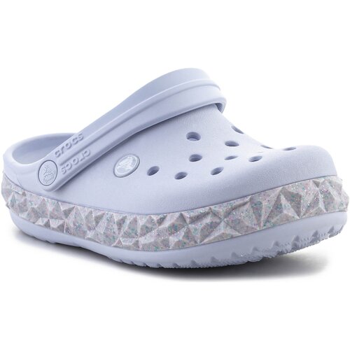 Crocs Sandali &amp;amp; Odprti čevlji Crockband Geometric Glitter Band Clog Kids 210134-5AF Modra Slike