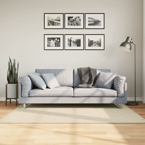 vidaXL Tepih HUARTE kratkih vlakana mekani i perivi krem 120x170 cm Cijene