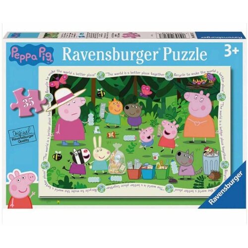 Ravensburger puzzle (slagalice) - Pepa Prase 35 delova Slike