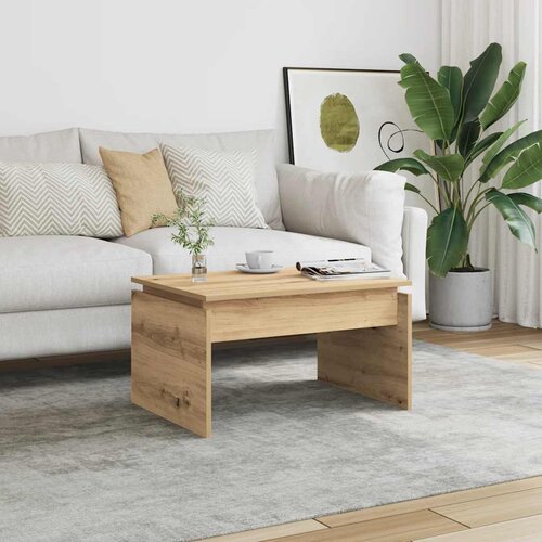  Stol za kavu Artisan hrast 68x50x38 cm izrađeno drvo Cene