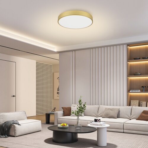  Brilagi - LED prigu&amp;scaron;iva svetiljka POOL LED/60W/230V 3000-6000K prečnik 60 cm zlatna + daljinski upravljač Slike