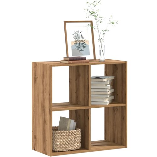 vidaXL Knjižna omara artisan hrast 68,5x32x68,5 cm inženirski les Cene