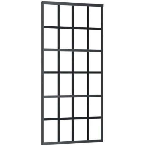  Klizna vrata s priborom ESG staklo i aluminij 90 x 205 cm Slike