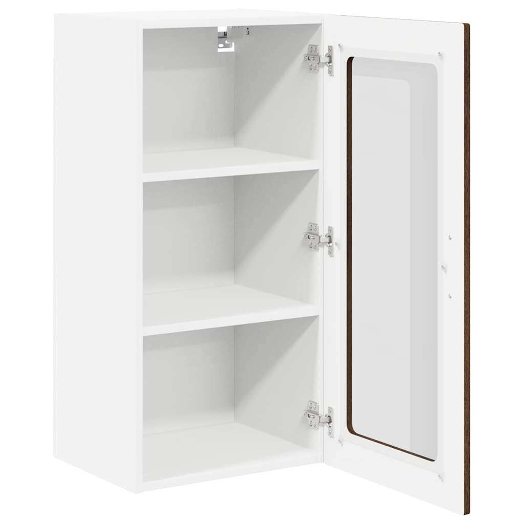  Zidni kuhinjski ormarić Zidne 2 pcs Smeđi hrast 40 x 31 x 80 cm Slike