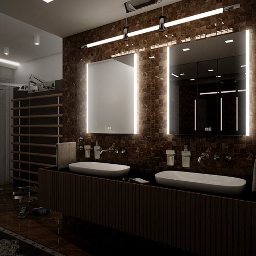  NIMCO ZP 11001VX - LED ogledalo za kupatilo sa pozadinskim osvetljenjem 3000-6500K 70x50 cm IP44 Slike