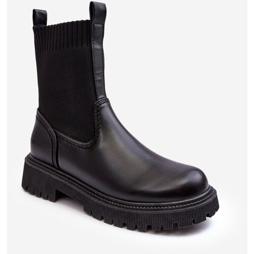 Big Star Black Flat Shoes Cene